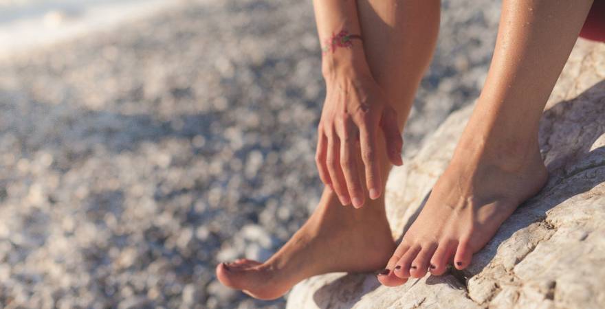 Les bienfaits des bains de pieds